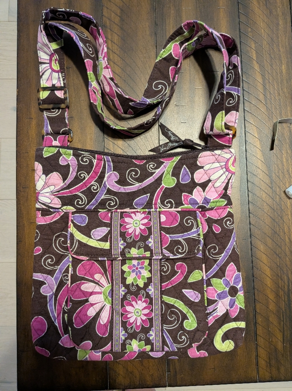 Vera Bradley Quilted Floral Crossbody
